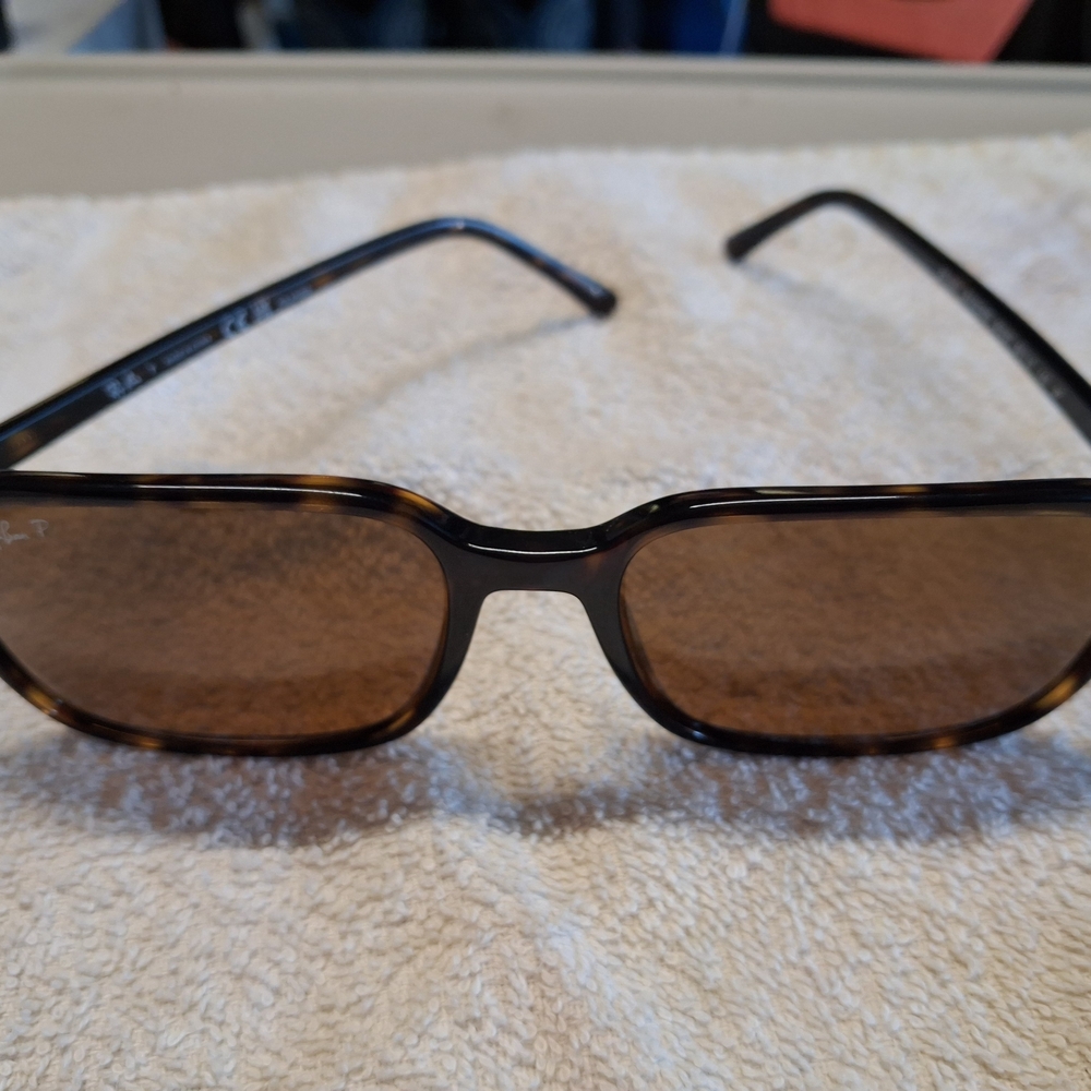 Ray-Ban Raimond Polarized Tortoise Sunglasses